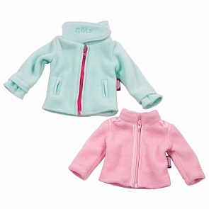 Одежда для куклы - Кофта на молнии, 2 шт. (Gotz, 3402679)